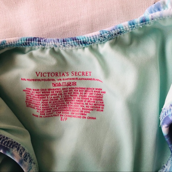 Victoria's Secret Blue Pineapple Bathing Suit - Picture 7 of 10